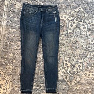 Judy Blue Dark Indigo Skinny Jeans